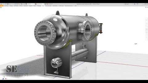 3D Modeling Of Staged Pressure vessels - Part-1