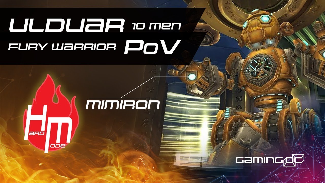 Hard mode Mimiron 10 man - Melee PoV FIREFIGHTER