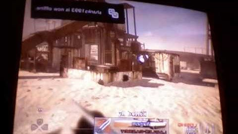 Amazing Throwing Knife Kill on Rust- Mw2