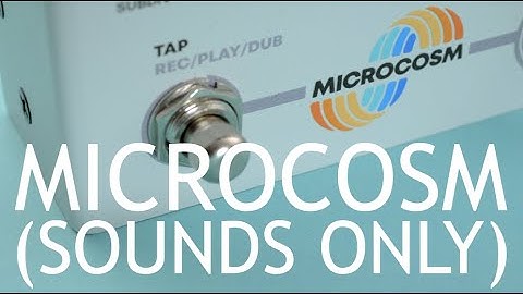 Hologram Electronics Microcosm with Synthesizers (NO TALKING)