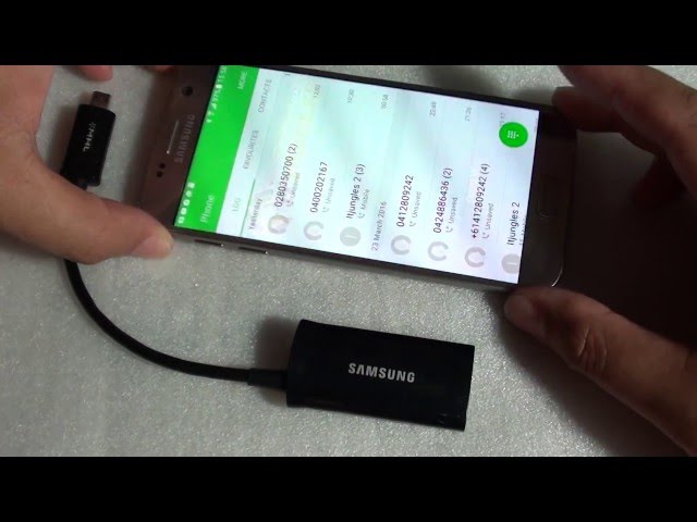Galaxy S7: Streaming TV With MHL Adapter - YouTube