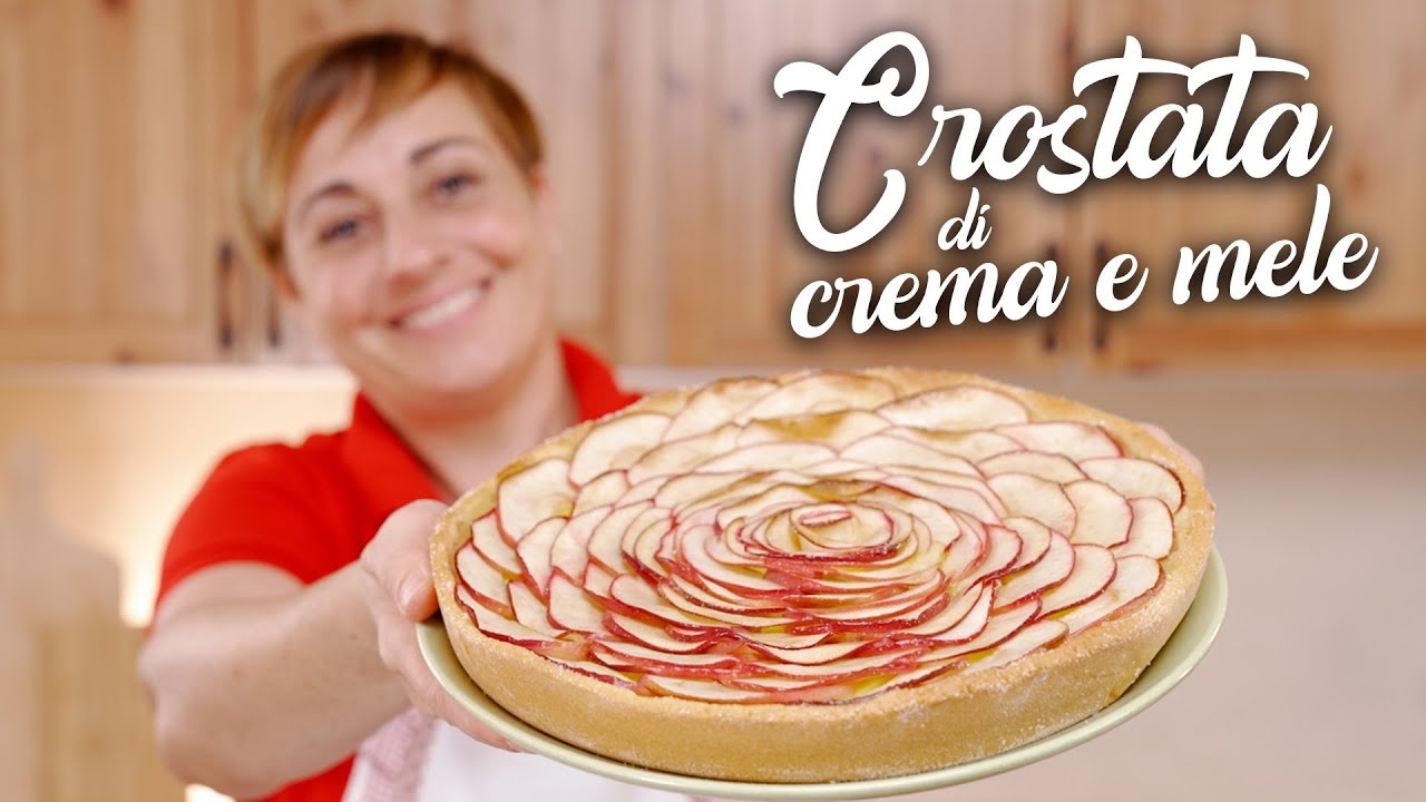 ⁣CROSTATA DI CREMA E MELE Ricetta Facile - Fatto in Casa da Benedetta