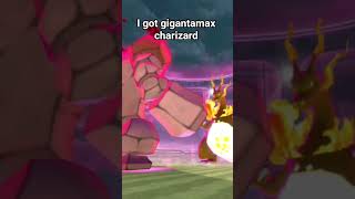 I got gigantamax charizard #pokemongo #pokemon