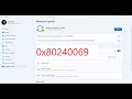How to fix KB5063878 0x80240069 error in Windows 11 24H2