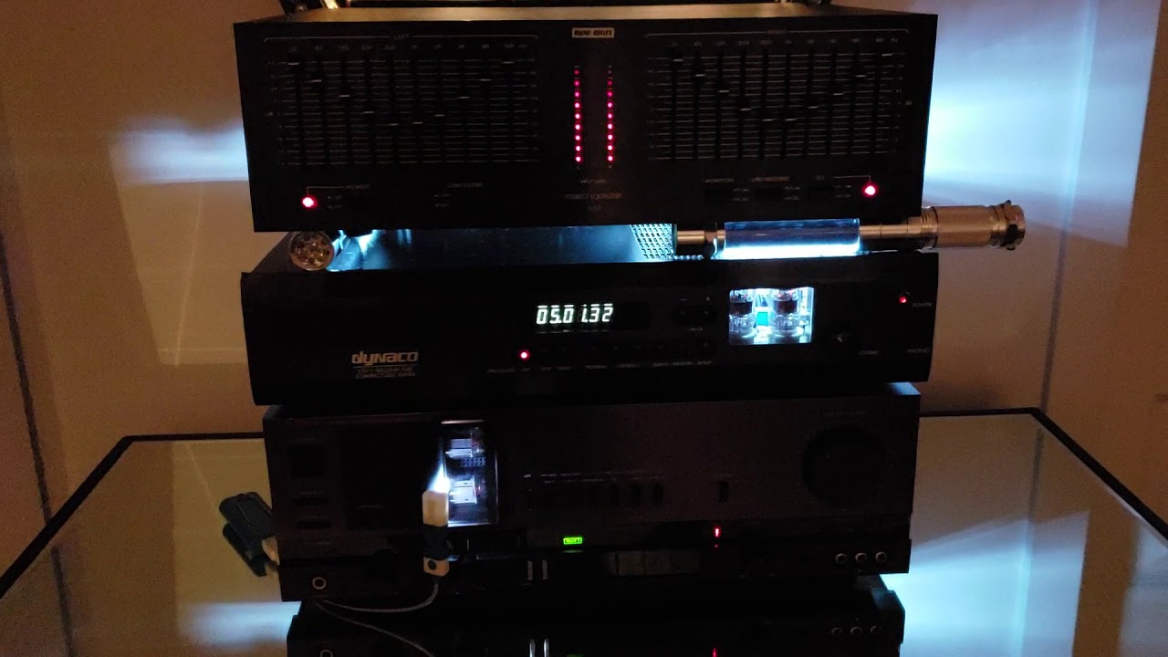 Audio reflex équalizer EQ3 drive conbo vacuum tubes luxman /dynaco