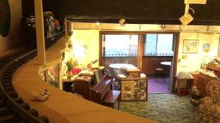 G Scale Train indoors