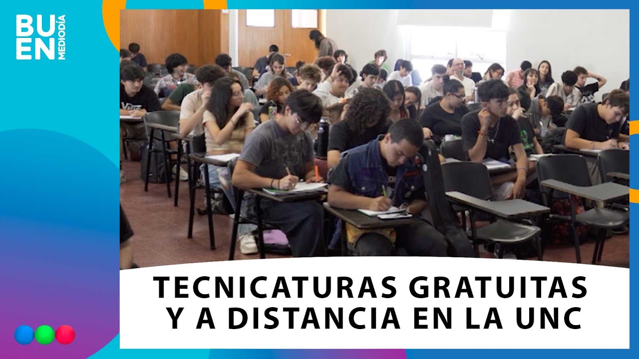 Nuevas TECNICATURAS en la UNC: GRATUITAS y a DISTANCIA