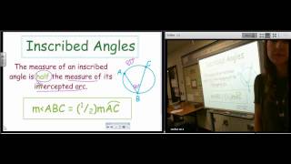 11 Inscribed Angles K 2014