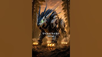 Zoids in Real Life with AI 😱 | Liger Zero, Dibison, Berserk Fury & More! #shorts