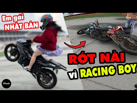 Video Em Gái Nhật Bản bốc đầu RỚT NÀI vì đụng độ RACING BOY... - youtube