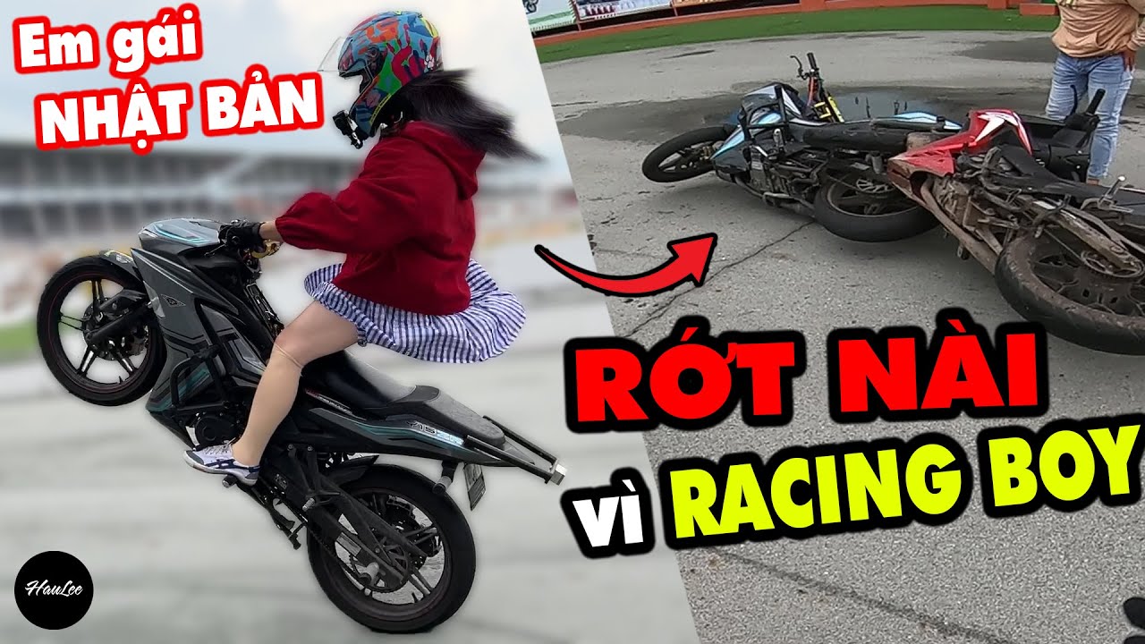 Em Gái Nhật Bản biểu diễn Bốc Đầu RỚT NÀI vì đụng độ RACING BOY Việt ...