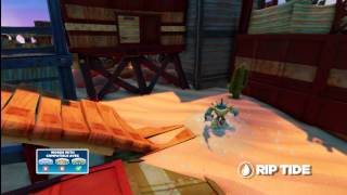 Skylanders SWAP Force - Rip Tide Gameplay