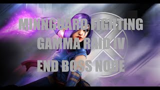 [Marvel Strike Force]Minnguard Raid Team Fighting Gamma Raid IV End Boss Node