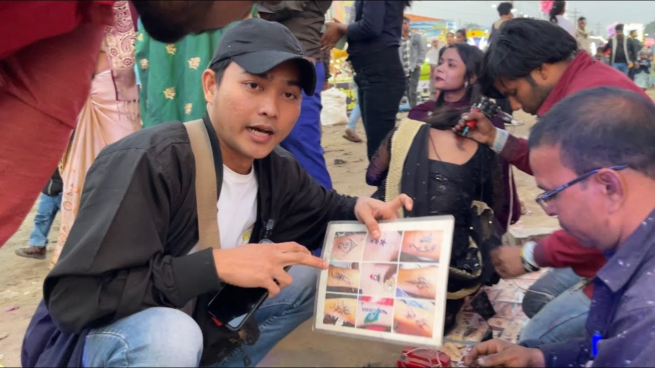 STREET TATO JALANAN INDIA!YG TATO CEWE CANTIK!BIKIN GELENG”KEPALA KO BERANI!NGERI SATU JARUM RAME”🔥