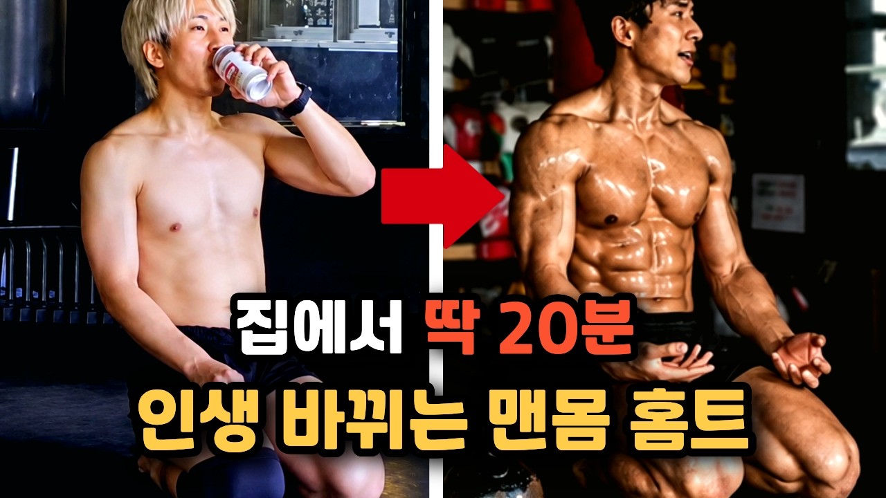 동작 3개면 충분합니다|평생 써먹는 20분 맨몸운동