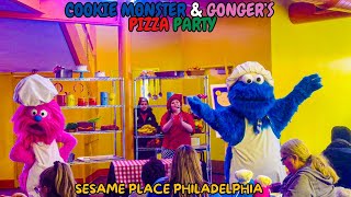 Cookie Monster & Gonger’s Pizza Party | Sesame Place Philadelphia