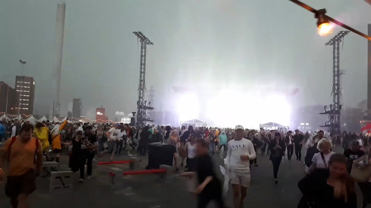 When storm hits Flow Festival 2017