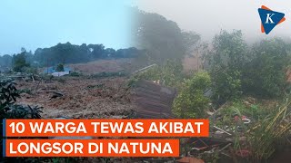 10 Orang Tewas dan 50 Orang Hilang akibat Longsor di Natuna 10 Orang Tewas dan 50 Orang Hilang akibat Longsor di Natuna