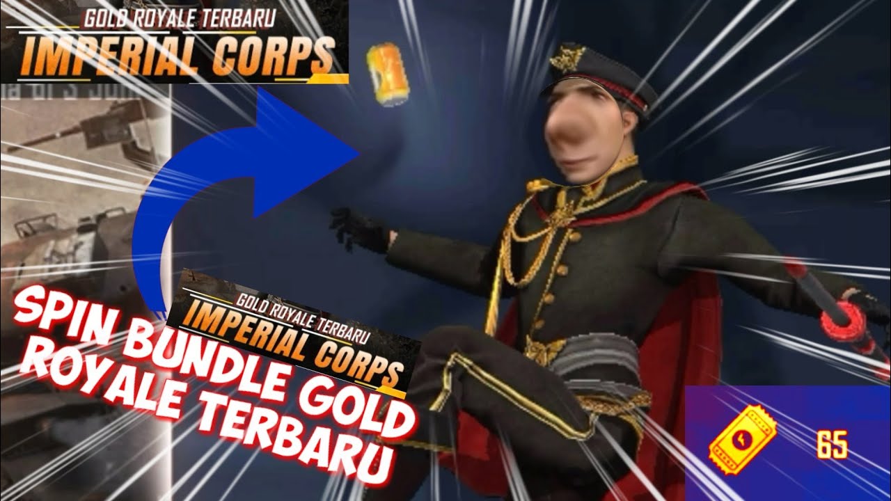 Spin Bundle Gold Royale Terbaru Garena Free Fire Youtube