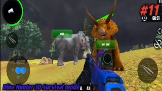 Hunting triceratops, other animal, - Dino hunter 3d:game dinosaur android gameplay bagian #11 screenshot 3