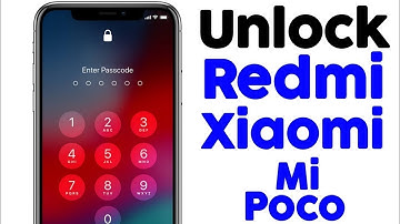 Unlock Any Xiaomi/Redmi/Mi/POCO Pattern Lock Without Data Loss | unlock mi phone without password