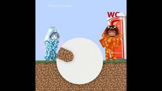 Choose the right image to help the bride Gugugaga Ice go to the toilet!
