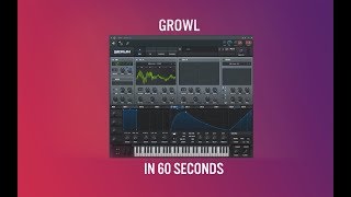 [SERUM] BASS GROWL - 60 SECONDS TUTORIAL