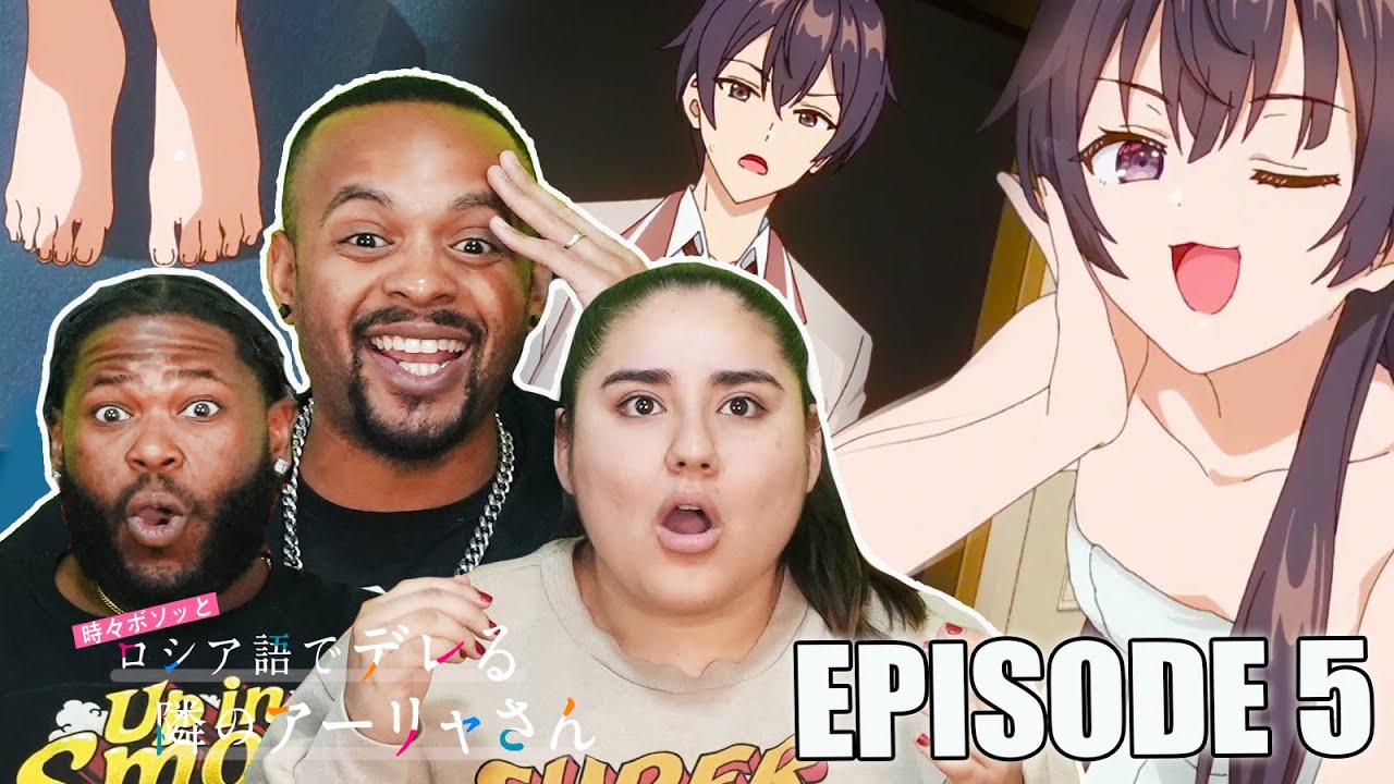 Аля иногда скрывает свои чувства на русском языке. Реакция на 5 серию.