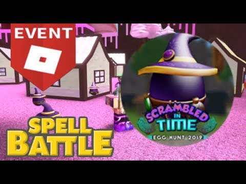 How To Get The Merlin The Meggical In Spell Battle Roblox Egg Hunt 2019 Youtube - spell battle roblox