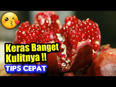 Video: Cara Memotong Buah Delima