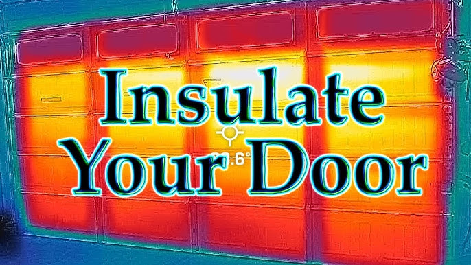 How to Insulate Garage Door for Cheap!!! Foam Board w/ Double