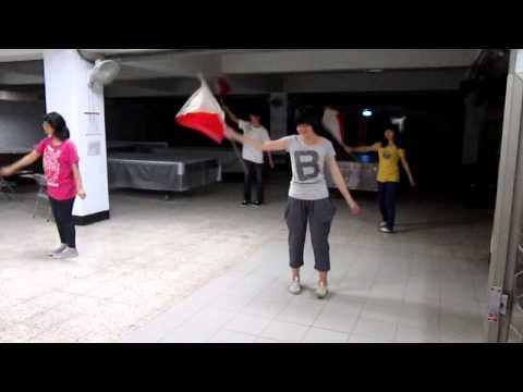 20120925期初社大-單旗排練