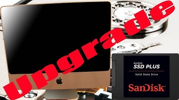 2007/08 iMac Disassembly, Hard Drive Replacement