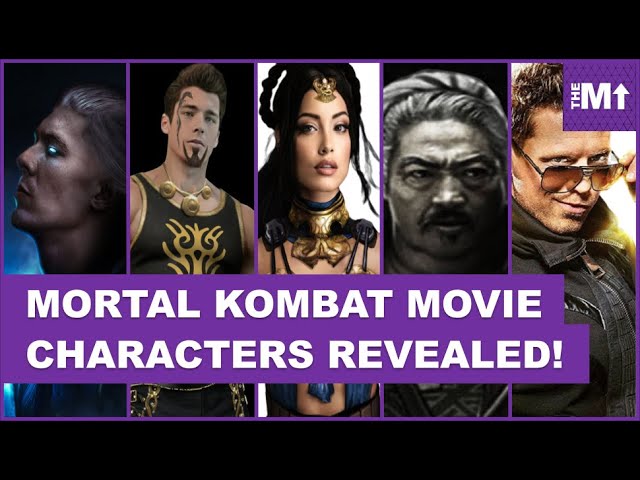 MK Movie Universe Characters REVEALED! Mortal Kombat 2021 Movie 