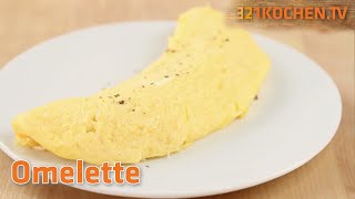 Fluffiges Omelett einfach selber zubereiten | Rezept für Eier-Omelett
