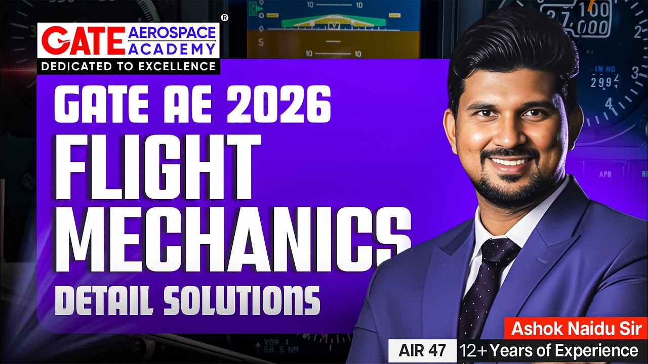 GATE Aerospace 2026 Flight Mechanics Detailed Solutions | Aircraft ...