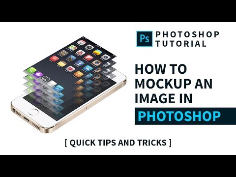 How To Mockup An Image in Photoshop For CSS Hover Effects | part 1 - Photoshop Tutorial