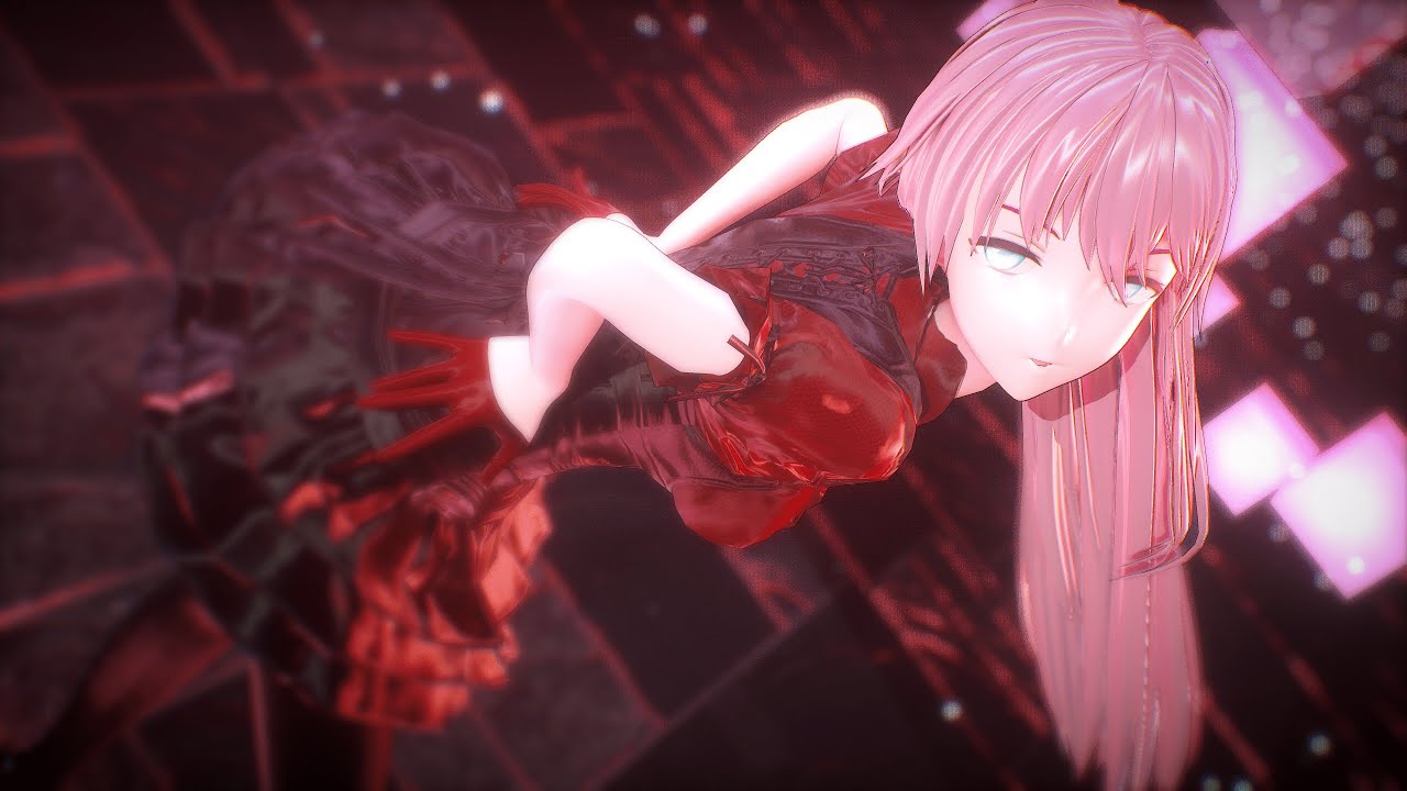 【MMD】 Electronica In The Velvet Room 【YYB Red Gothic Megurine Luka / 巡音ルカ】