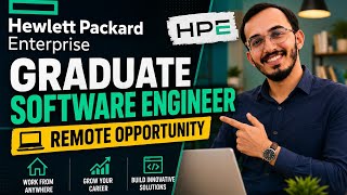Hewlett Packard Enterprise (HPE) Hiring | Graduate Software Engineer | Freshers | Remote Opportunity screenshot 1