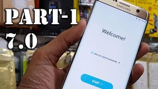 Part-1 || Galaxy S7 Edge 7.0, 7.1.0 bypass google verify latest security patch