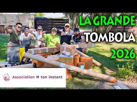 PREPARATION DE LA TOMBOLA 2026 au PROFIT de l'ASSOCIATION M TON INSTANT