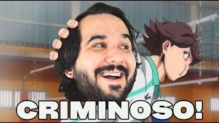 Haikyuu me fez entender o que é um vilão | Karasuno vs Aoba Johsai | Zé Renacho