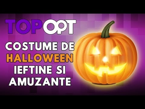 Costume De Halloween Ieftine Si Amuzante Youtube