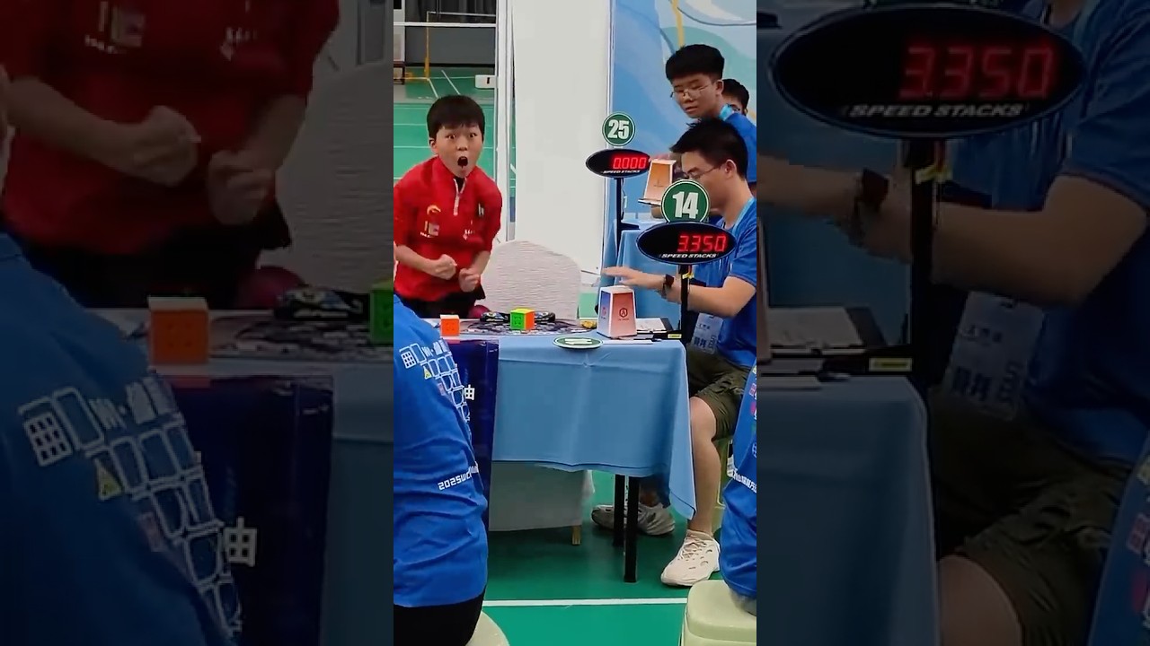 BREAKING! 3.90 3x3 WR Avg Yiheng Wang🇨🇳 | Taizhou Open 2025