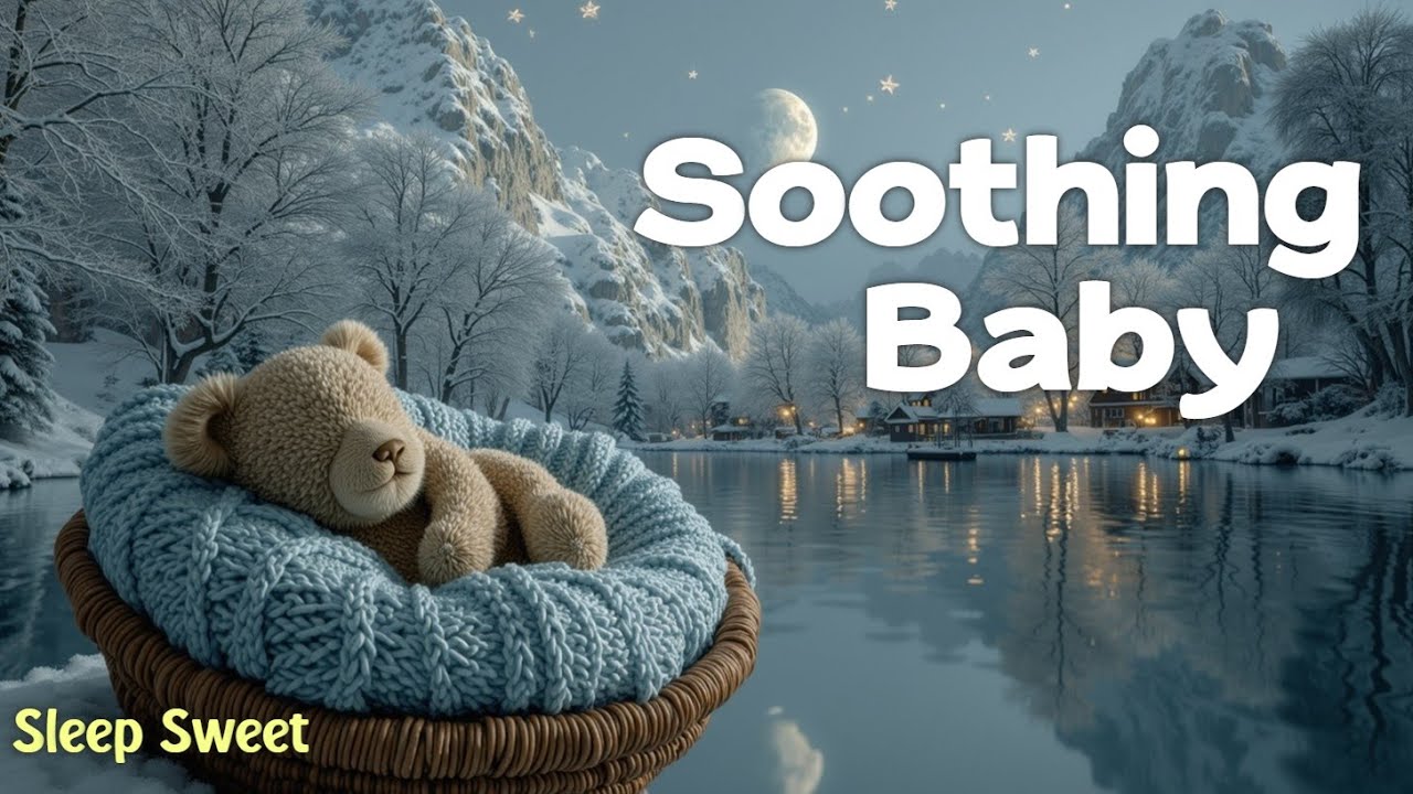 Уютная музыка для сна младенцев для зимних чудес ~ Спокойная колыбельная для детей 😴