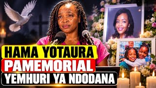 Memorial yaMukadzi naVanasikana vaNdodana Tshuma Yozadza Misodzi, Hama Yotaura Zvinosuwisa