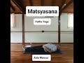 Matsyasana - Hatha Yoga - Aldo Mansur