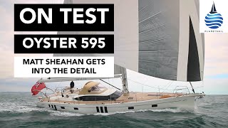 Oyster 595  On Test