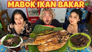 MABOK IKAN BAKAR DI PANTAI SENDANG BIRU…!!!!