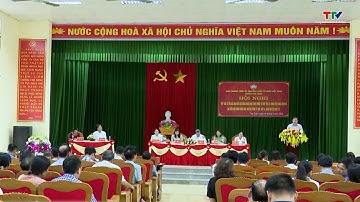 Đại biểu HĐND tỉnh tiếp xúc cử tri huyện Thọ Xuân